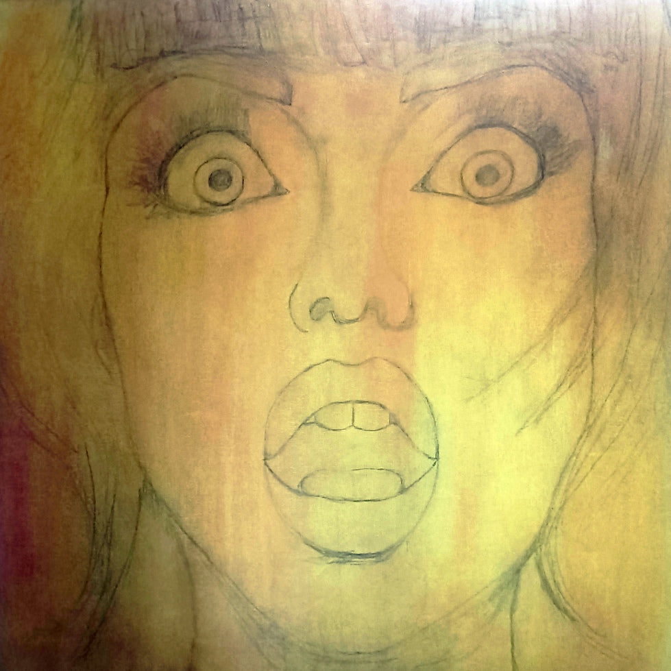 Proceso de creación de pintura pop art