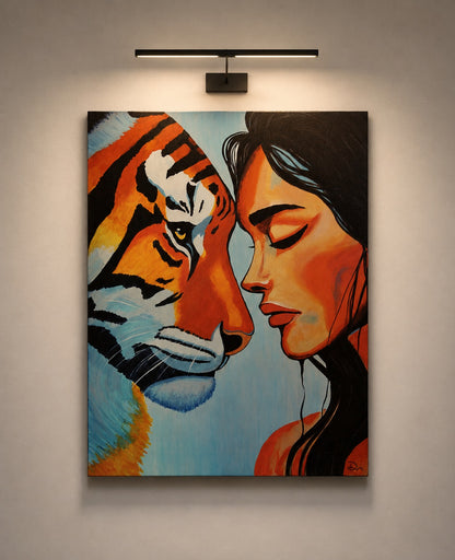 cuadro original pintado con acrílico sobre lienzo ideal para decoración de hogar o tienda o cafetería