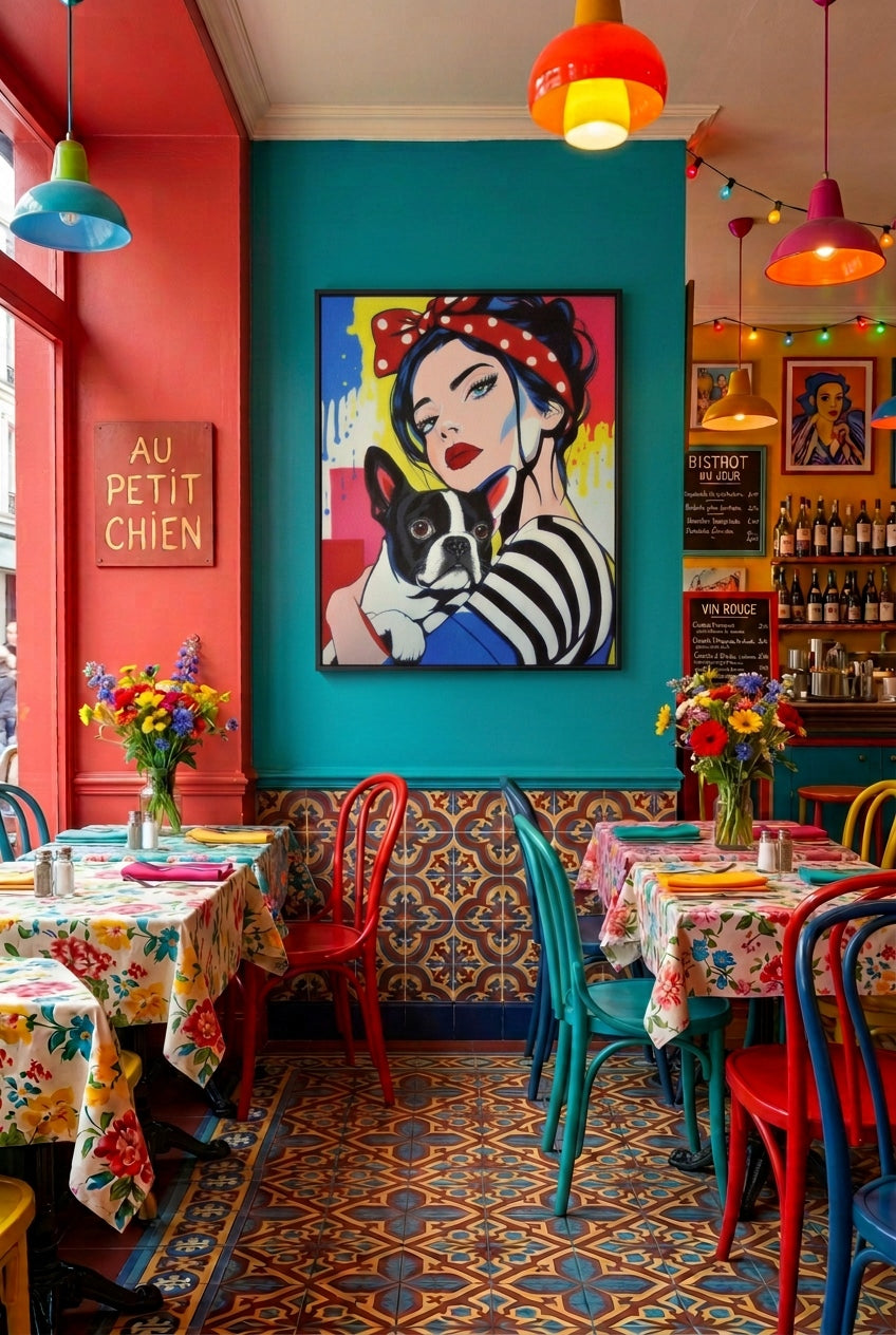 Cuadro original para decorar bistrot