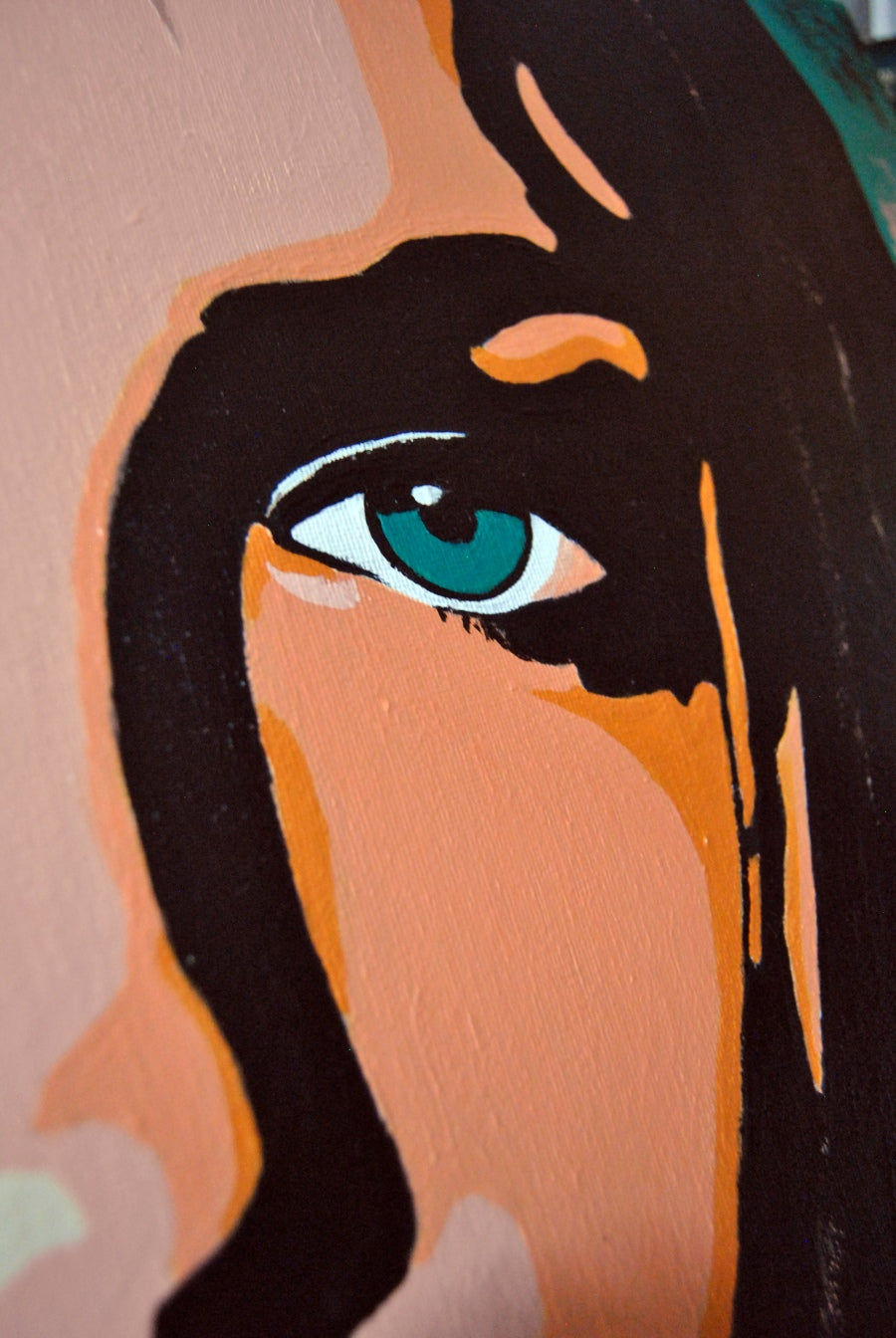 DESIRE - Cuadro pop art figurativo