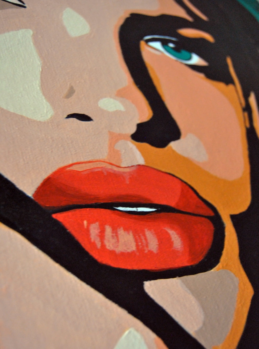 DESIRE - Cuadro pop art figurativo