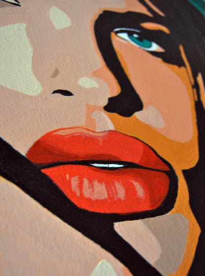 DESIRE - Cuadro pop art figurativo