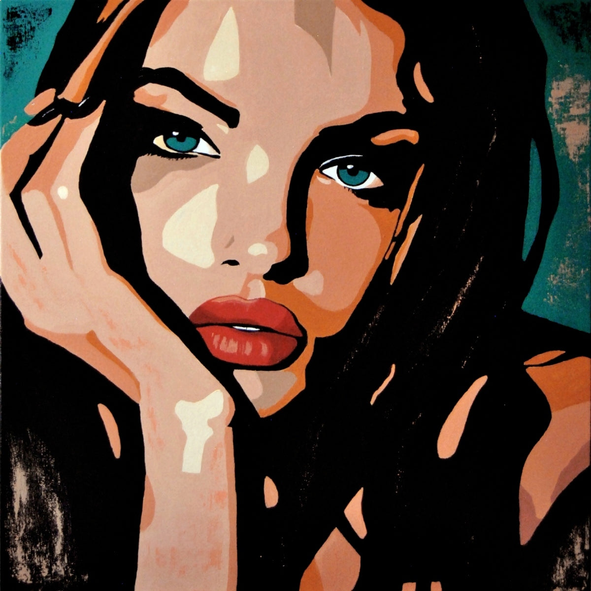 DESIRE - Cuadro pop art figurativo