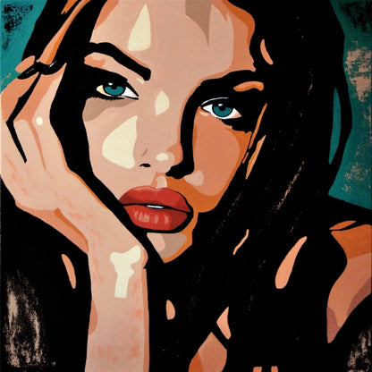 DESIRE - Cuadro pop art figurativo