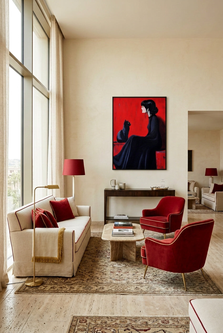 Cuadro decorativo para zonas comunes en hoteles