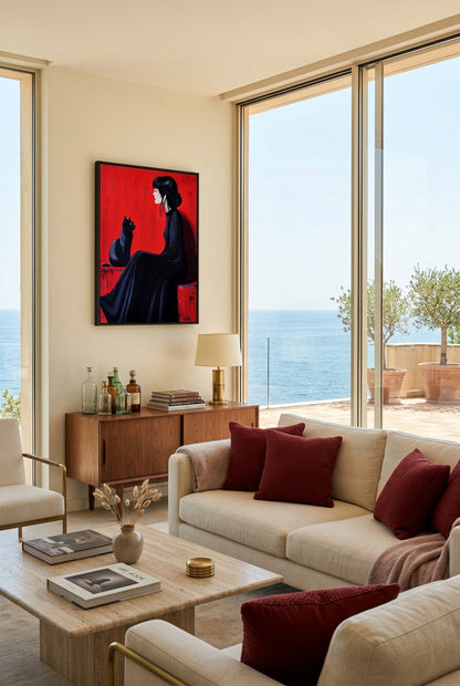 Pintura contemporánea para casas de lujo