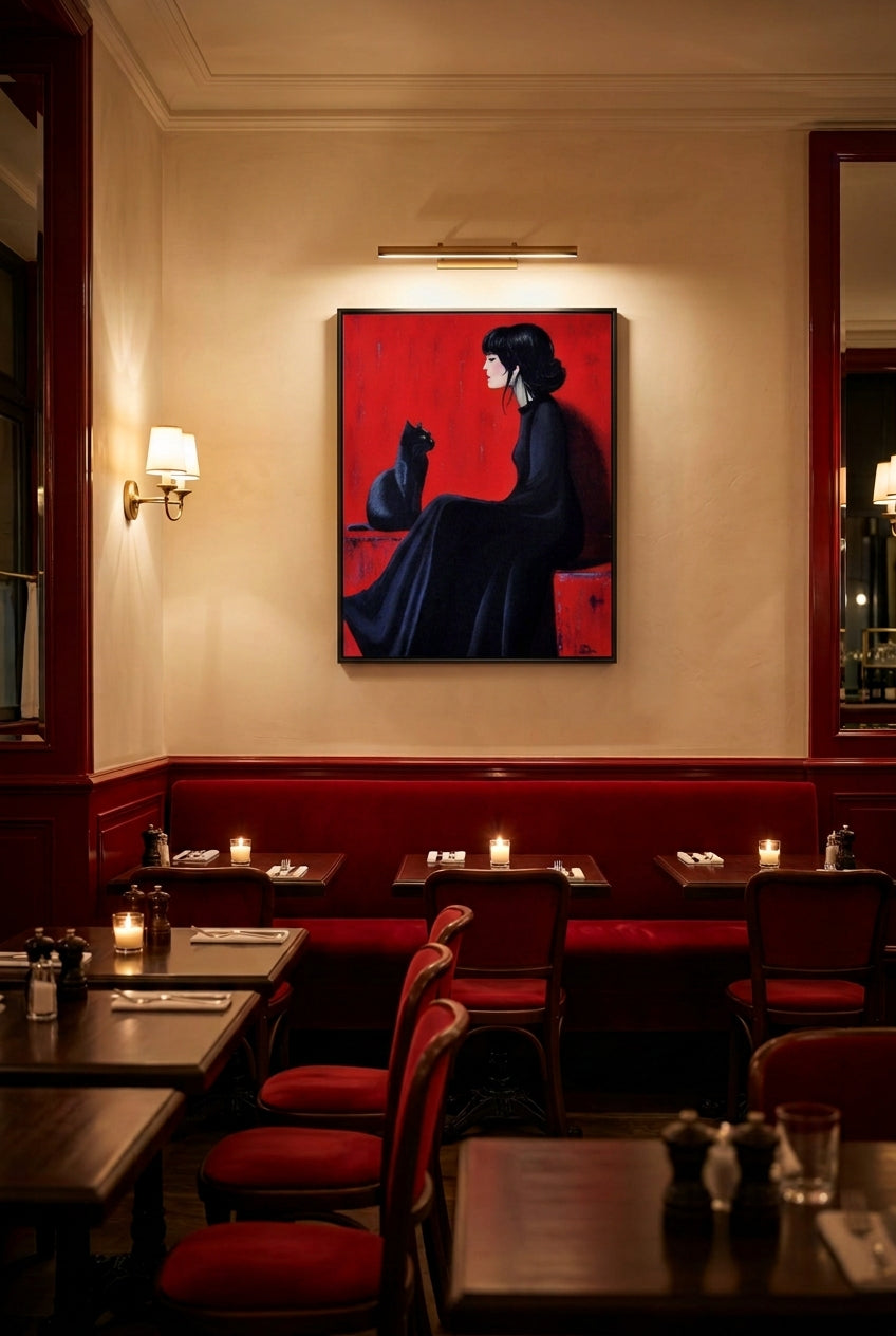 Pintura decorativa para bistrot
