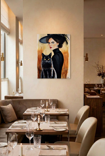 Pintura figurativa para restaurantes