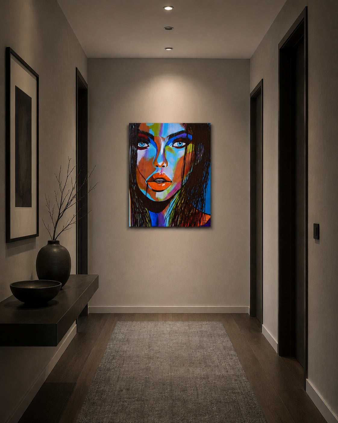 pintura contemporánea decorativa para hogares