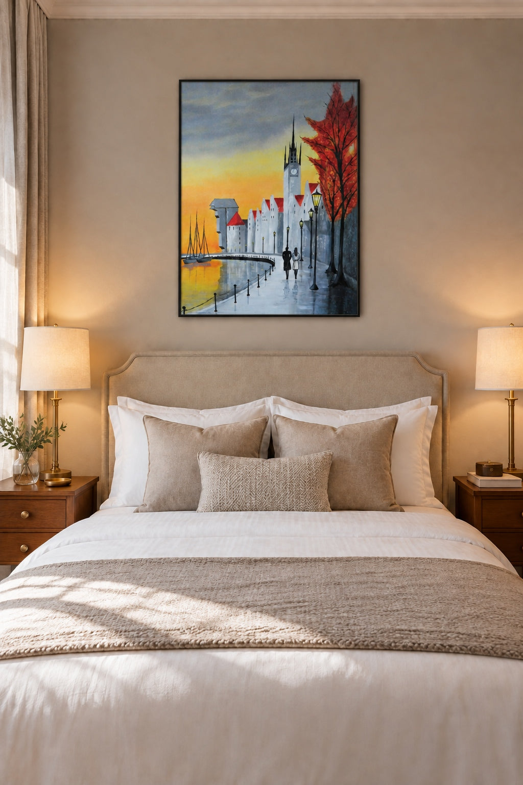 SUNSET - Pintura contemporánea urbana