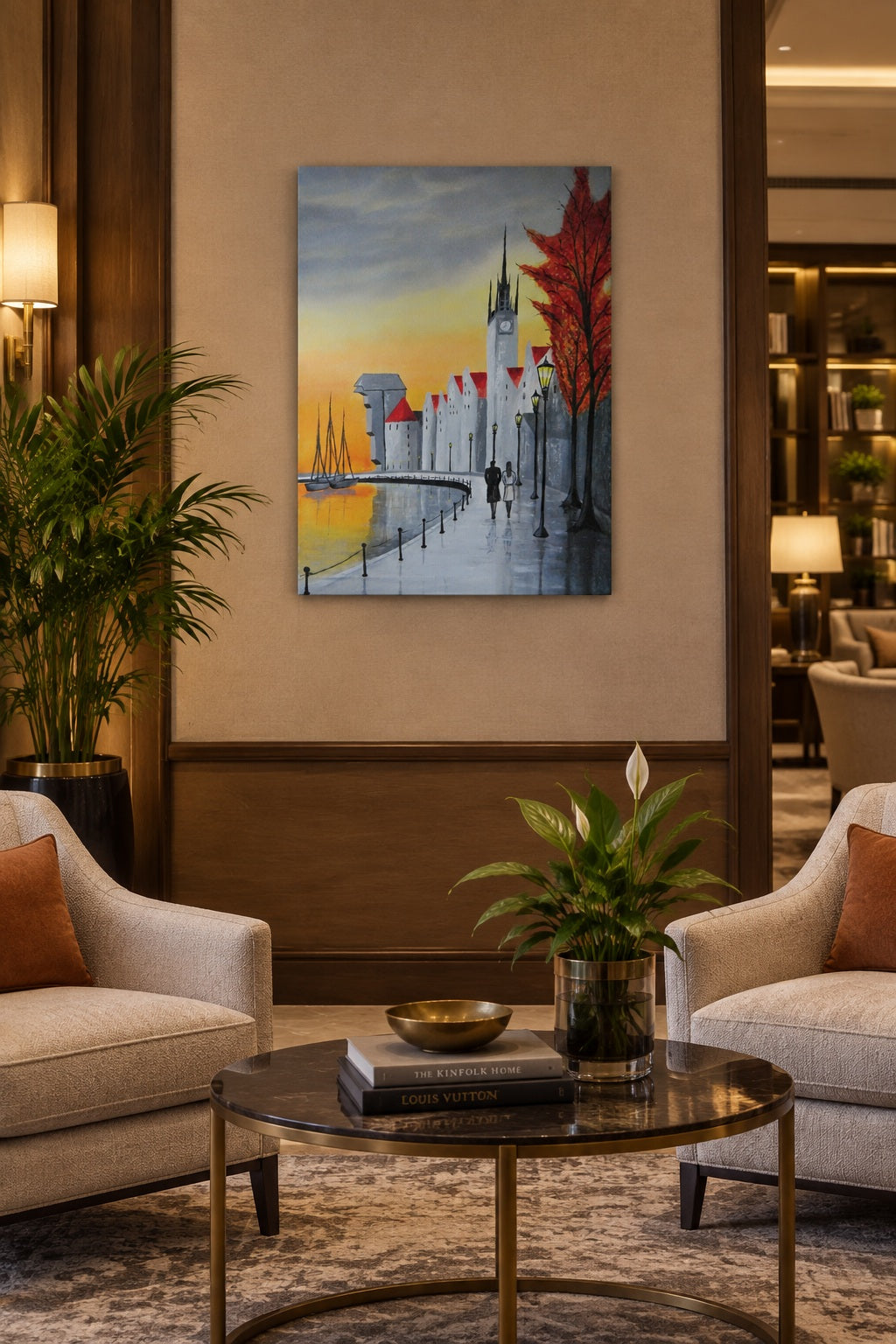 SUNSET - Pintura contemporánea urbana