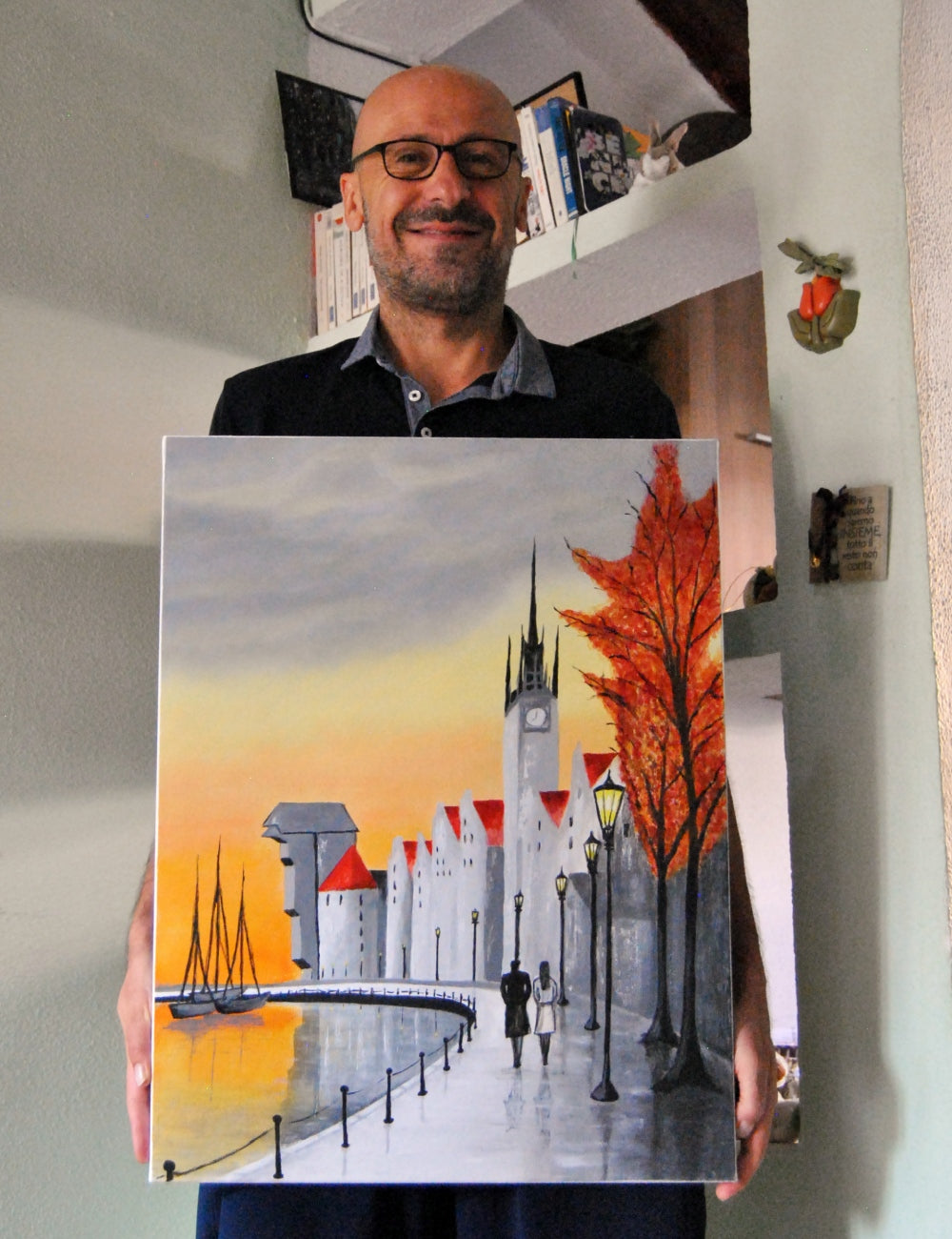 SUNSET - Pintura contemporánea urbana