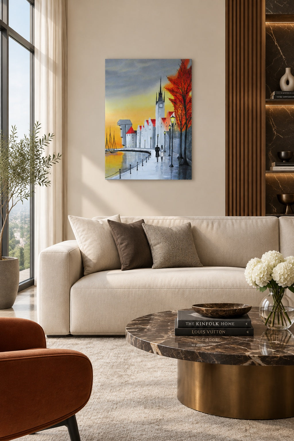 SUNSET - Pintura contemporánea urbana